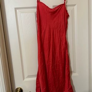 Urban outfitters silk dress date night